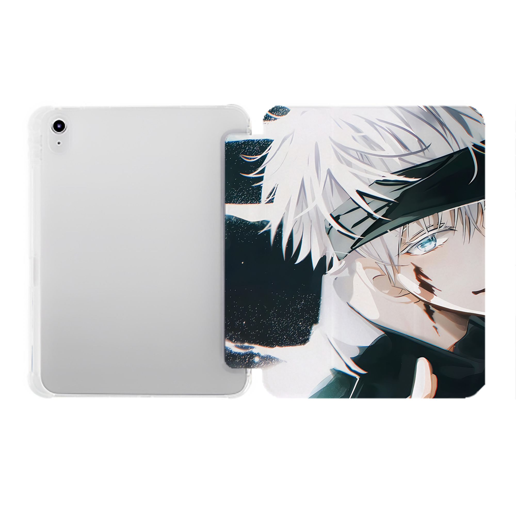 （画像用） SPY×FAMILY间谍家家酒 IPad ケース ペン収納付き 三つ折りスタンド PUレザー×シリコン 対応機種9.5/10.5/10.9インチ